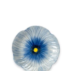 Poppy desserttallerken, blå - Ø21 cm.