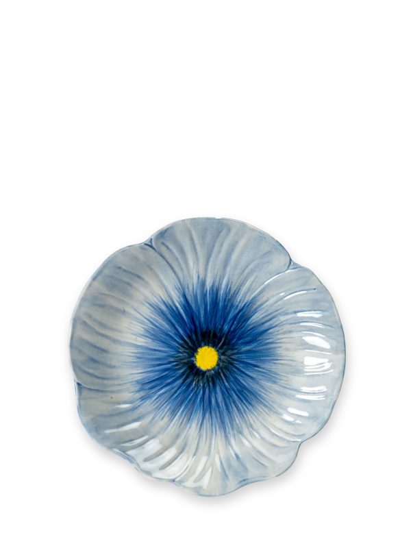 Poppy desserttallerken, blå - Ø21 cm.