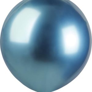 Runde Krom Balloner Blå