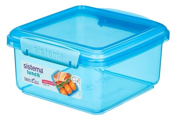 Sistema Lunch plus 1,2 liter blå/blå
