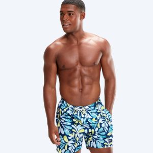 Speedo badeshorts til mænd - Printed Leisure - Blå/grøn