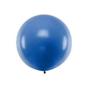 Stor Rund Ballon Blå