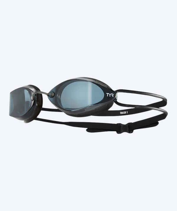 TYR svømmebriller - Tracer X-Racing Nano - Sort/blå