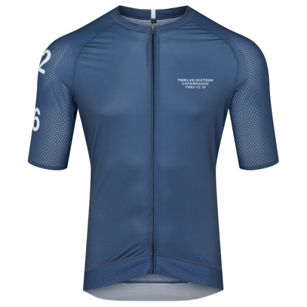 Twelve Sixteen Cykeltrøje Sky Jersey Blå, Størrelse: XS
