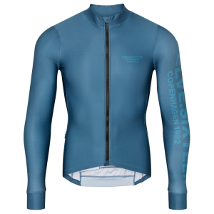 Twelve Sixteen Langærmet Cykeltrøje Sky Mørke Blå, Størrelse: XS