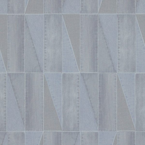 Denim - Triangles - Blå