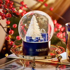 Newport snekugle i blå