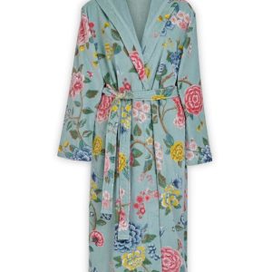 Pip Studio Good Evening Bathrobe Blue XXL
