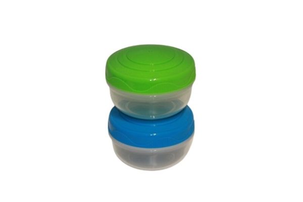Sistema To Go PortionPod Bøtte 2 stk 210 ml Aqua/blå