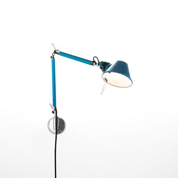 Tolomeo Micro Væglampe Blå - Artemide