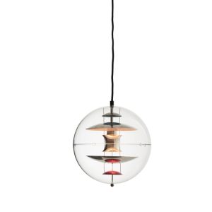 VP Globe 28 Krom/Rød/Blå - Verpan
