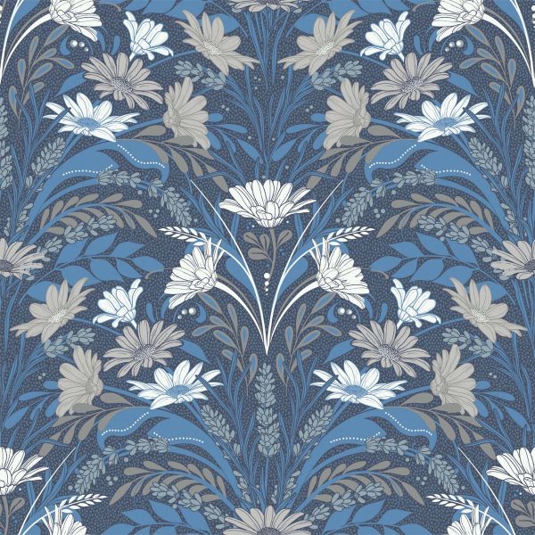 Värmdö - Dark Blue & Grey