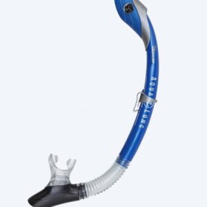 Aqualung semi-dry snorkel til voksne - Zulu - Blå