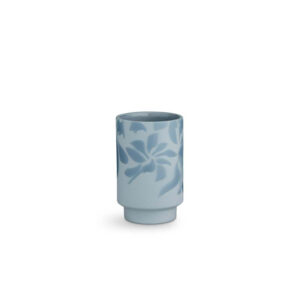 Kähler - Kabell Vase H12,5 Støvet blå