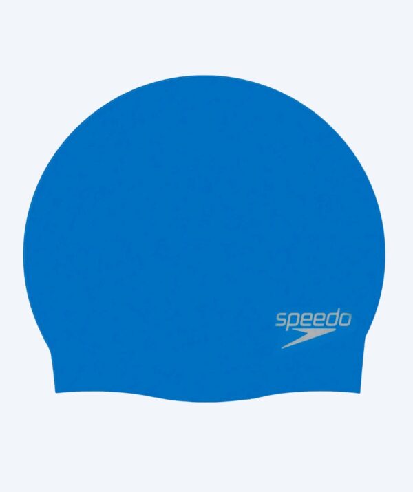 Speedo badehætte - Plain Moulded - Blå