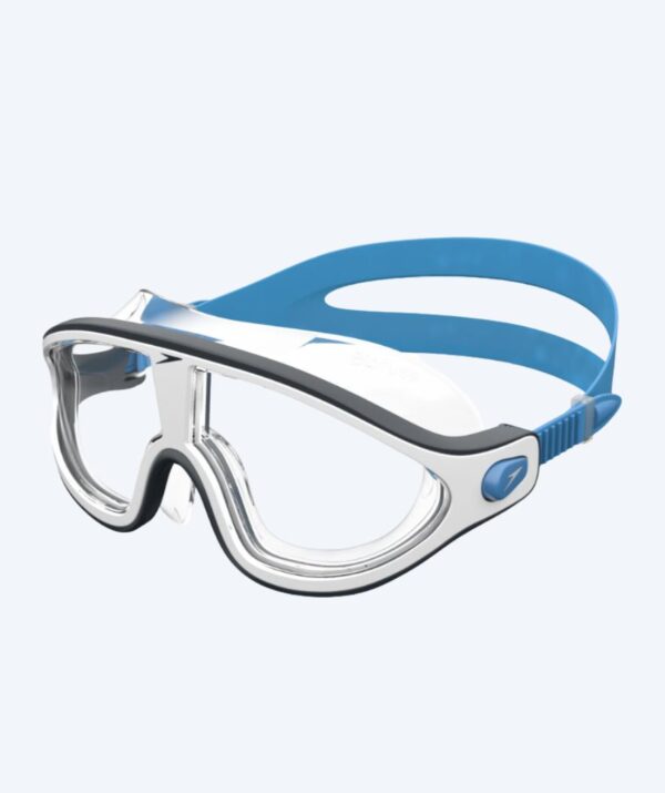 Speedo svømmemaske - Biofuse Rift - Blå/klar