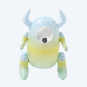 Sunnylife oppustelig sprinkler - Monty The Monster - Blå/Grøn