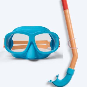 Watery Combo snorkelsæt til børn (4-10) - Wyre - Blå/orange - Snorkelsæt til børn (4-16 år)