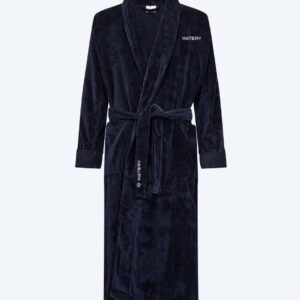 Watery badekåbe til mænd - Mariana - Navy blå - Badeponcho