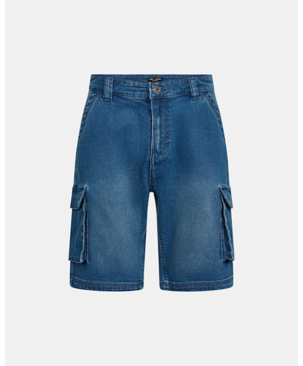 ProActive Cargo shorts I blå denim til herre