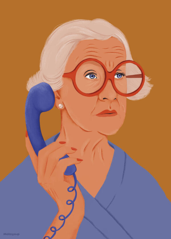 Call Girl Gul Blå af Maladroit