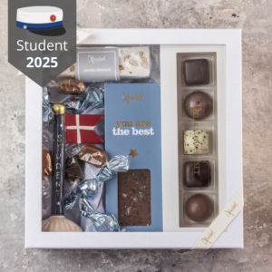 Gaveæske - en kærlig tanke til den blå student