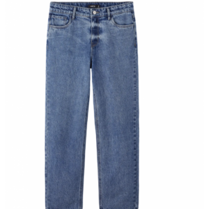 LMTD NLMNIZZA DNM DAD PANT NOOS i medium blå denim til drenge