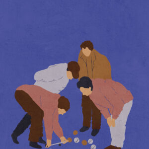 Petanque Blå af Maladroit