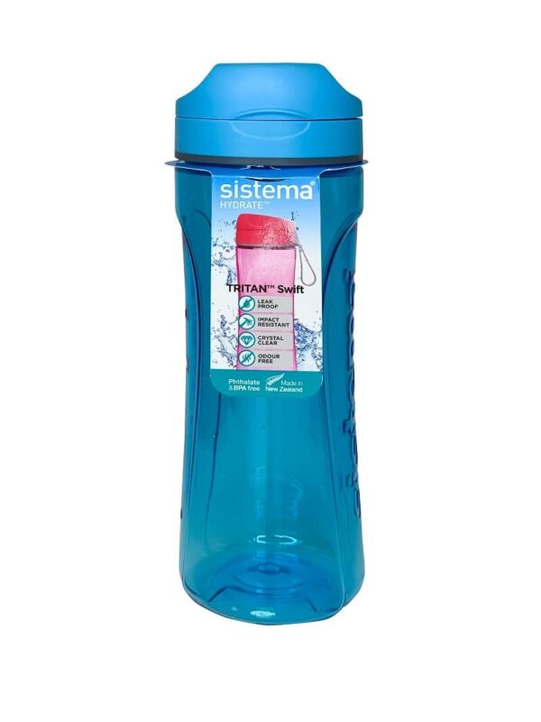 Sistema Tritan Swift flaske 600 ml blå/blå