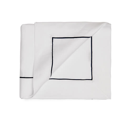 Avenue dug hvid/blå