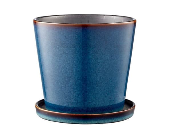 BITZ Skjuler m/underskål H14 cm Blå/Sort