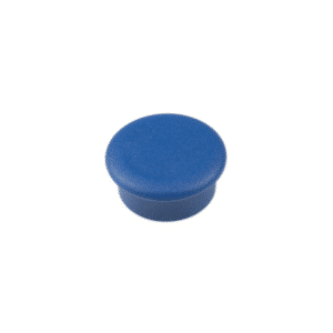 Kraftig kontormagnet Blå, Rund (mini)