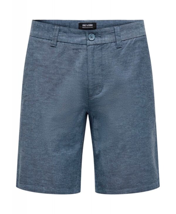 ONLY & SONS shorts i blå til herre