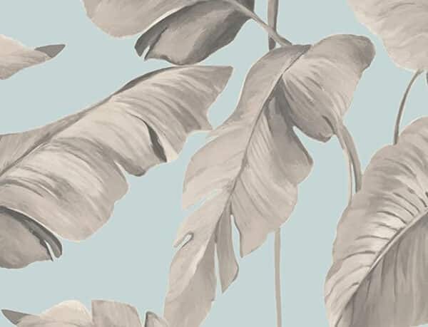 On the Spot - Jungle leaf - blå