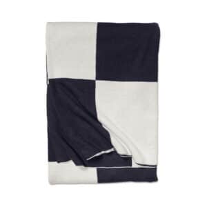Square plaid navy