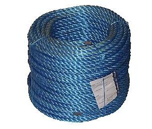 Tågvirke pp 3-sl 10mm blå tros