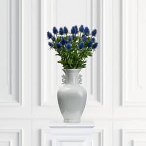 Tidsel afskåret blomst blå