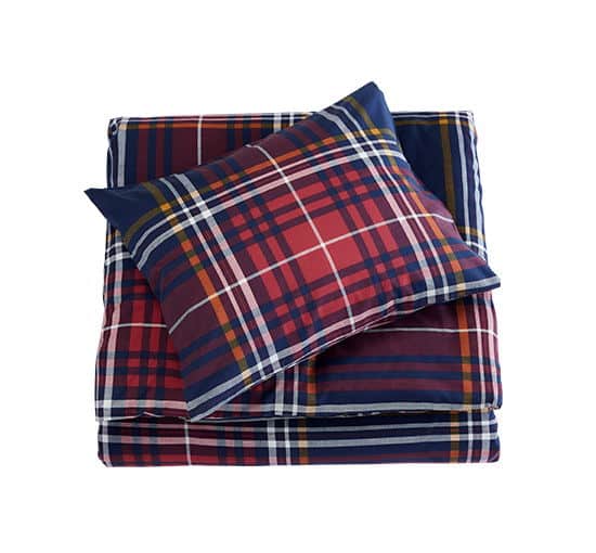 Verbier sengesæt ternet 3-dele