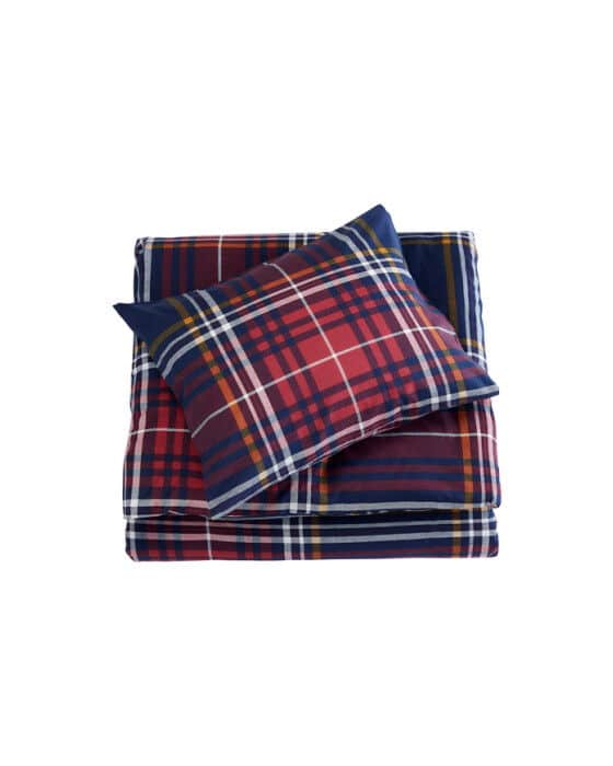 Verbier sengesæt ternet