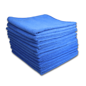 12 stk. Mikrofiberklude 38x40cm (højkvalitet) Blå