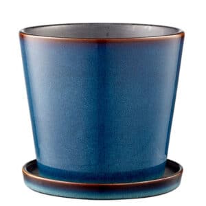 BITZ Skjuler m/underskål H14 cm Blå/Sort