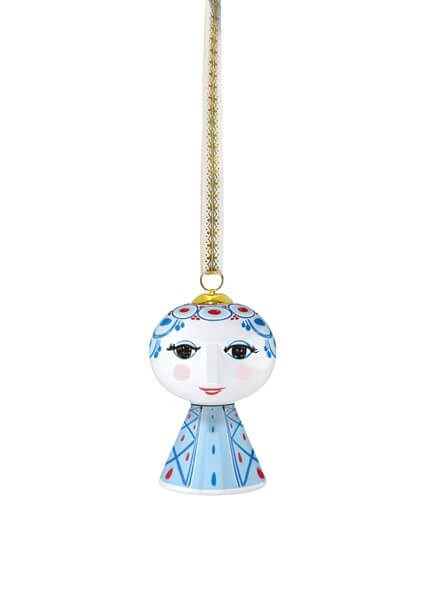 Bjørn Wiinblad Eva Juleophæng 2025 Blå