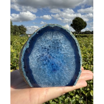 Blå Agat - Agat - GodKarmaShop