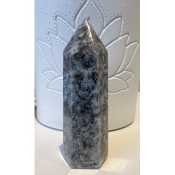 Blå kvarts tårn 554 g - Blå Kvarts - GodKarmaShop