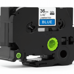 Brother Tze-565 Tape Hvid tekst på blå tape 36mm x 8m Uoriginal