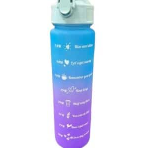 Conzept motivations drikkeflaske blå/lilla 0,9L