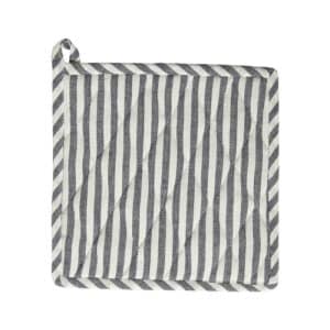 Da'Core grydelap quilt 22,5x22,5 cm strib blå