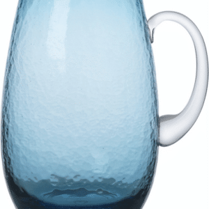 Drikkekande Broste Copenhagen Hammered glas blå 2 L elegant bordservering