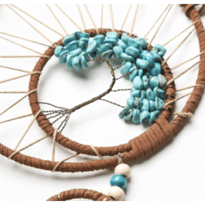 Drømmefanger - Blå & brun - Alle Ophæng - GodKarmaShop