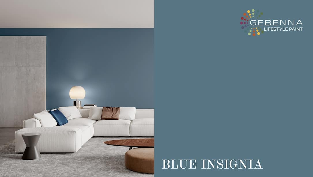 Gebanna Vægmaling: Blue Insignia 9 liter